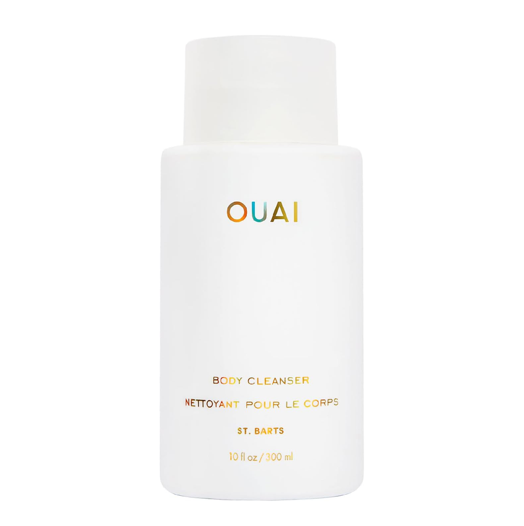 OUAI Body Cleanser, St. Barts - Foaming Body Wash with Jojoba & Rosehip Oil | 300ml