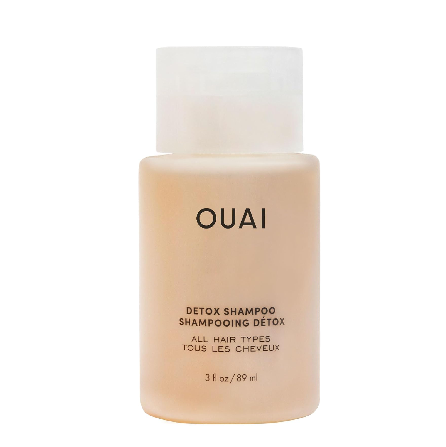 OUAI Detox Shampoo Travel Size - Clarifying Shampoo for Buildup & Hard Water | 89ml