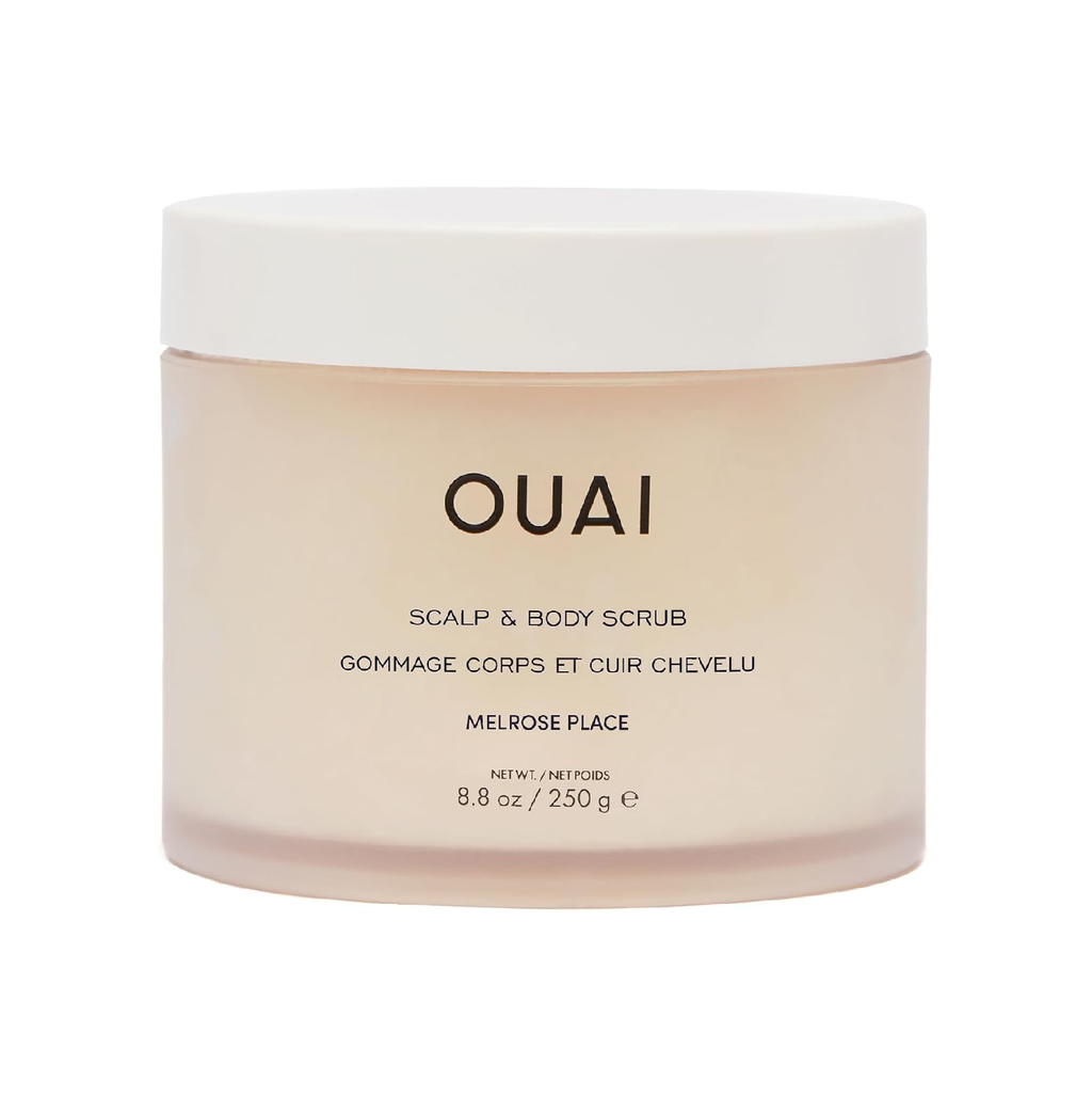 OUAI Scalp & Body Scrub - Melrose Place - Sugar & Coconut Oil Exfoliator | 250g