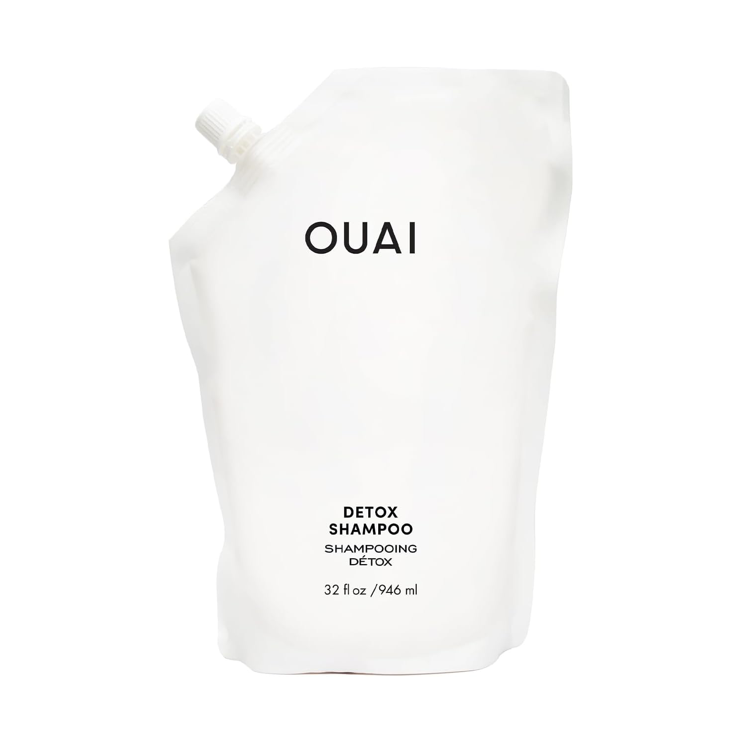 OUAI Detox Shampoo Refill - Clarifying Shampoo for Buildup & Hard Water | 946ml