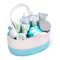 BODY & EARTH Jasmine Spa Gift Set - 11 Piece Bath & Body Collection